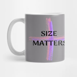 plus size matters Mug